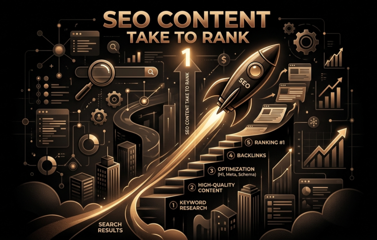how long does SEO content take